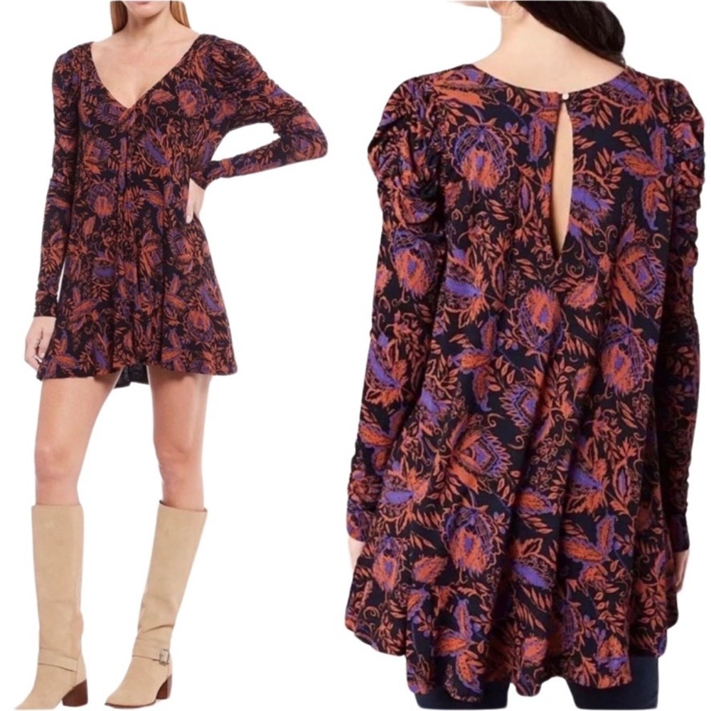 Free People Hello Lover Tunic Top / Dress Size Small